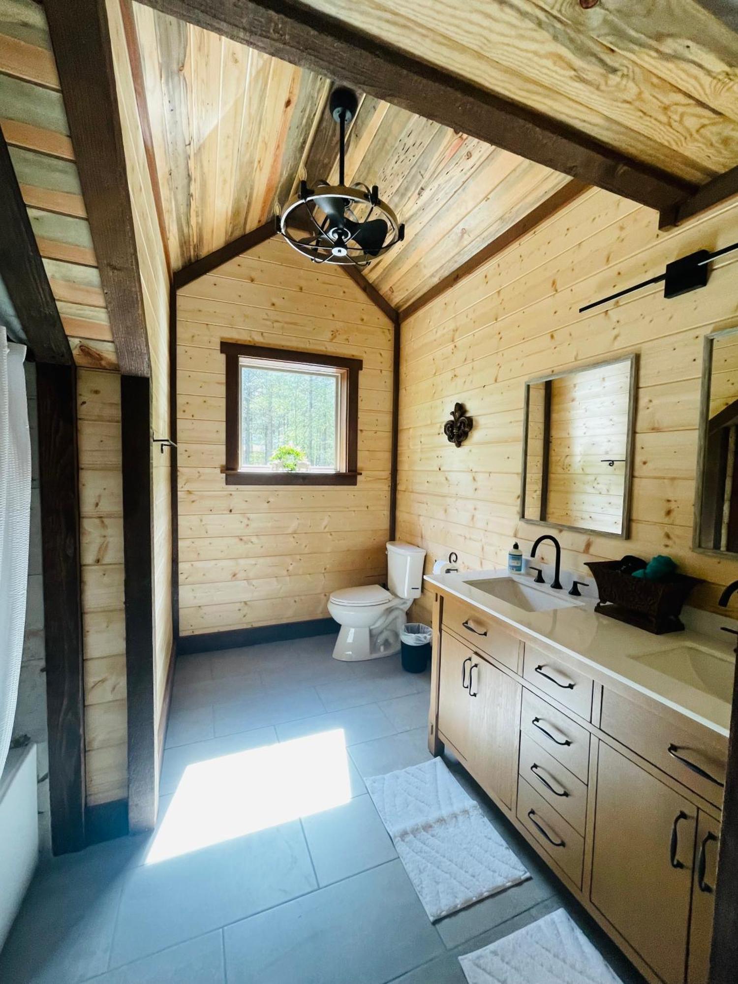 Wolf Creek Luxury Cabin Broken Bow Exterior foto